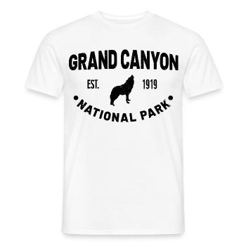 Grand Canyon Nationalpark gegründet 1919 - Männer T-Shirt - Weiß - Vorne - AI Model Male 178 dark (178cm)