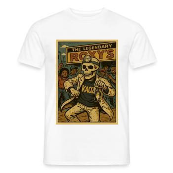 Legendärer Skelett Tanz bei Rockys - T-shirt homme - blanc - Devant - AI Model Male 178 dark (178cm)