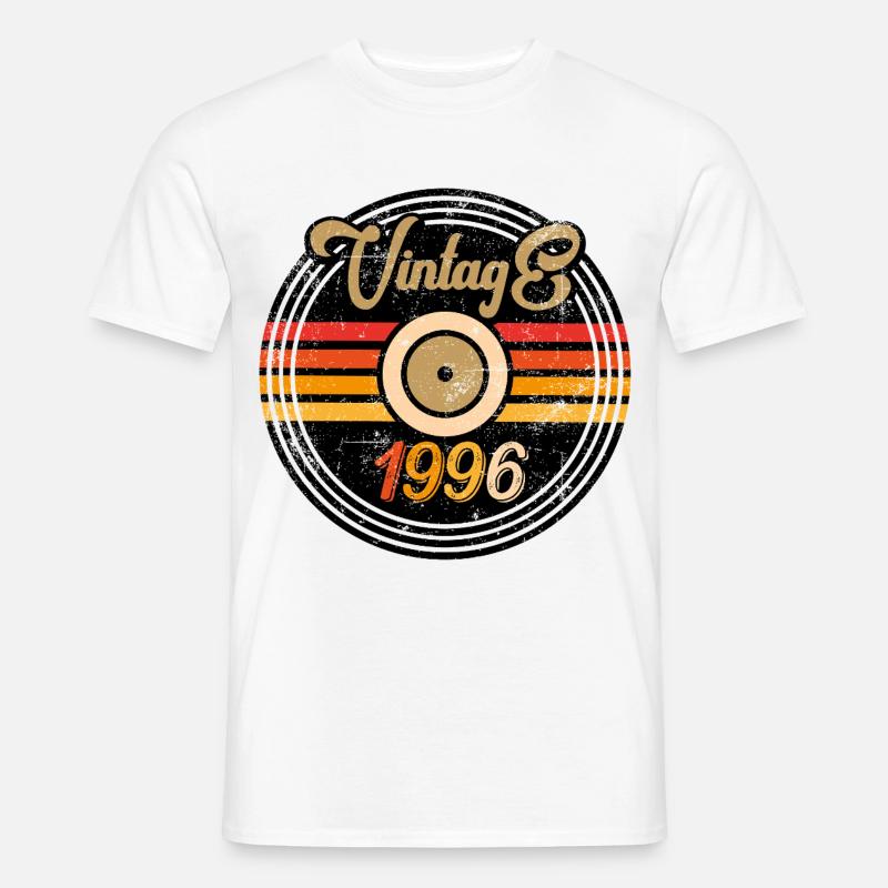 Årgang 1996 - Mænd T-shirt - hvid