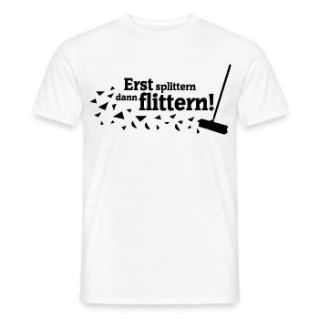 Polterabend Spruch - Männer T-Shirt - Weiß - Vorne - AI Model Male 178 dark (178cm)