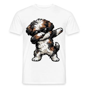 Dabing de Bolonka Zwetna - T-shirt homme - blanc - Devant - AI Model Male 178 dark (178cm)