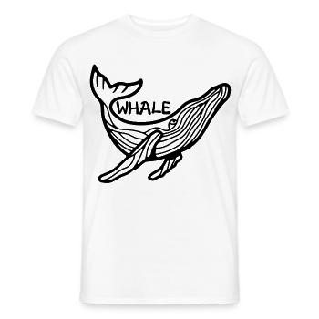 Le géant des océans (noir) - T-shirt homme - blanc - Devant - AI Model Male 178 dark (178cm)