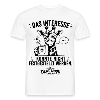 Sarkastischer Büro Humor | Lustiger Spruch - Männer T-Shirt - Weiß - Vorne - AI Model Male 178 dark (178cm)