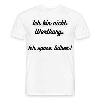 Heimatliebe_Nord_Wortkarg - Männer T-Shirt - Weiß - Vorne - AI Model Male 178 dark (178cm)