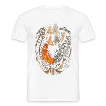 Maréchal-ferrant - T-shirt homme - blanc - Devant - AI Model Male 178 dark (178cm)