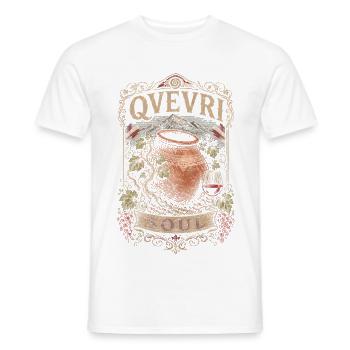 Georgien Georgier Tbilisi Sakartvelo Qvevri Soul - Männer T-Shirt - Weiß - Vorne - AI Model Male 178 dark (178cm)