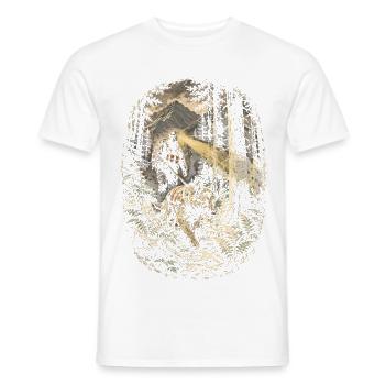 Rescue team - Men's T-Shirt - white - Front - AI Model Male 178 dark (178cm)
