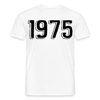 1975 - T-shirt homme - blanc - Devant - AI Model Male 178 dark (178cm)
