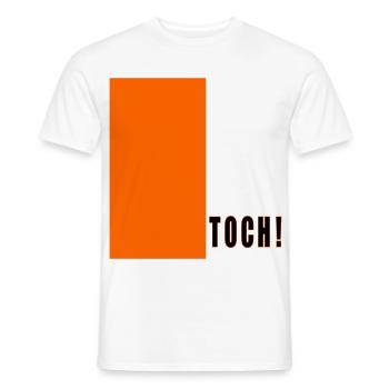 NEVERTHELESS - Men's T-Shirt - white - Front - AI Model Male 178 dark (178cm)