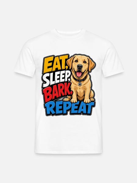 Labrador Retriever - Männer T-Shirt - Weiß