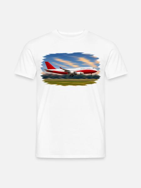 Königin des Himmels, Flugzeug - Männer T-Shirt - Weiß
