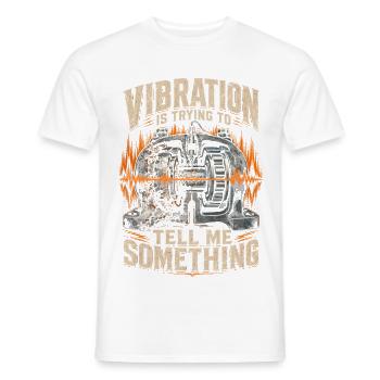 Industriemechaniker Maschinenmonteur - Männer T-Shirt - Weiß - Vorne - AI Model Male 178 dark (178cm)