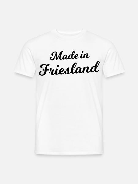 Die Friesen kommen - Männer T-Shirt - Weiß