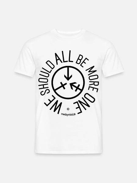 we-should-be-more-one_025c_2026 - Männer T-Shirt - Weiß