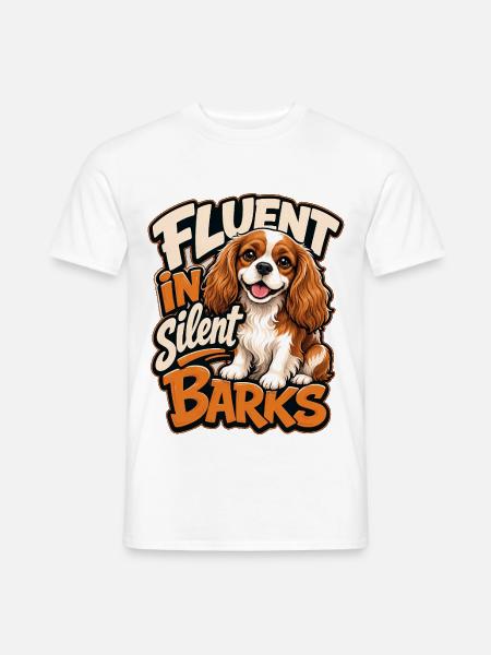 Kavallerier King Charles Spaniel - Männer T-Shirt - Weiß