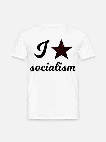 Der Sozialismus - Männer T-Shirt - Weiß