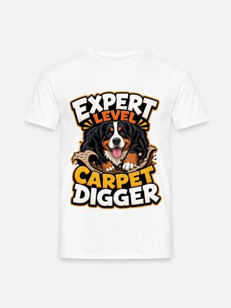 Berner Sennenhund - Männer T-Shirt - Weiß