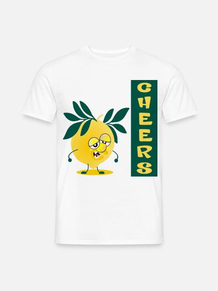 Grüße, Farwell Lemon - Männer T-Shirt - Weiß