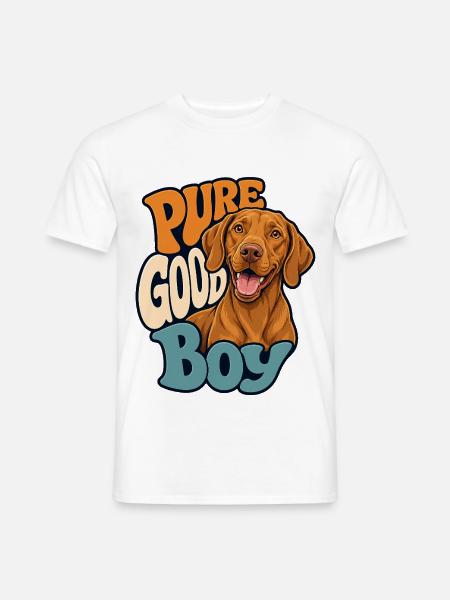 Ungarischer Pointer - Männer T-Shirt - Weiß