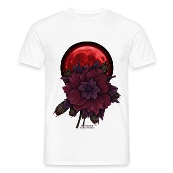 Gotischer Blutmond - Männer T-Shirt - Weiß - Vorne - AI Model Male 178 dark (178cm)