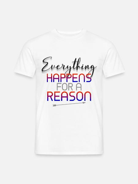 reason - Männer T-Shirt - Weiß