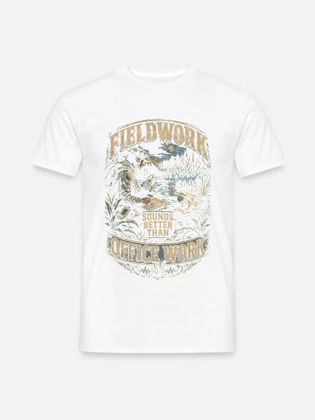 Herpetologie Herpetologe - Männer T-Shirt - Weiß