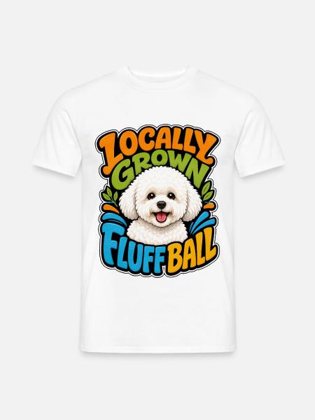 Bichon Frise - Männer T-Shirt - Weiß