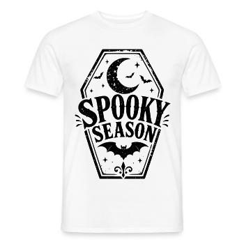 Spooky Season - Männer T-Shirt - Weiß - Vorne - AI Model Male 178 dark (178cm)