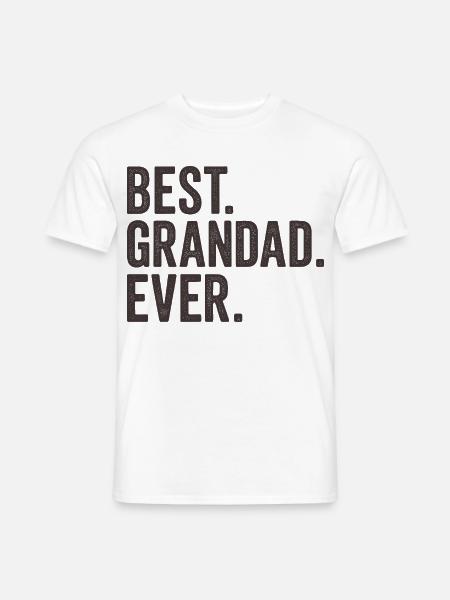 Bester Opa aller Zeiten - Männer T-Shirt - Weiß