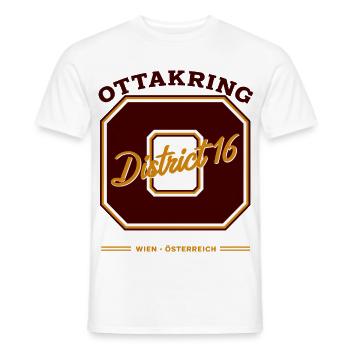 Wien Ottakring (16. Bezirk) - Männer T-Shirt - Weiß - Vorne - AI Model Male 178 dark (178cm)
