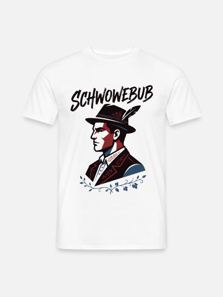 Banater Schwaben | Schwowebub | Tradition - Männer T-Shirt - Weiß
