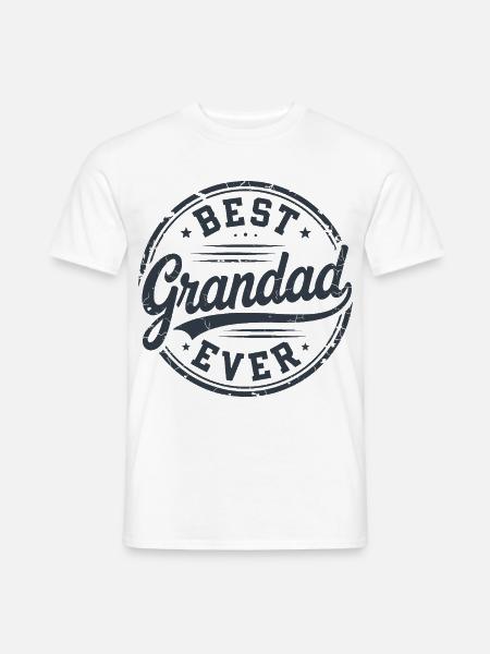 Bester Opa aller Zeiten - Männer T-Shirt - Weiß