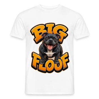 Staffordshire Bull Terrier - Männer T-Shirt - Weiß - Vorne - AI Model Male 178 dark (178cm)
