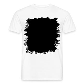Grunge Textur Hintergrund (Used Look) - Männer T-Shirt - Weiß - Vorne - AI Model Male 178 dark (178cm)