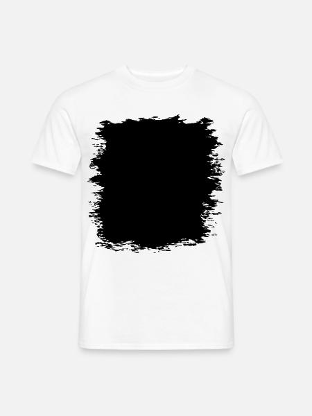 Grunge Textur Hintergrund (Used Look) - Männer T-Shirt - Weiß