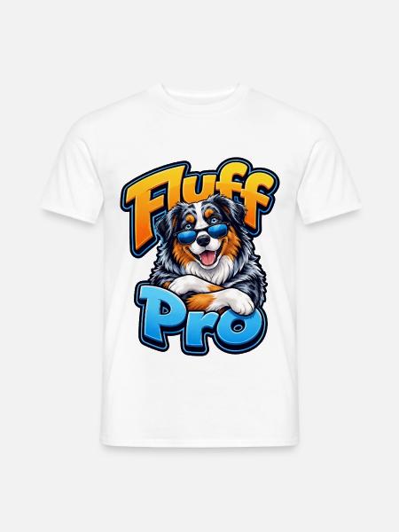 Australian Shepherd - Männer T-Shirt - Weiß