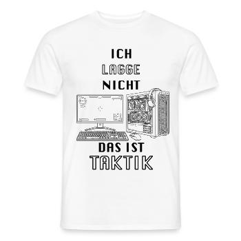 Laggen1 - Männer T-Shirt - Weiß - Vorne - AI Model Male 178 dark (178cm)
