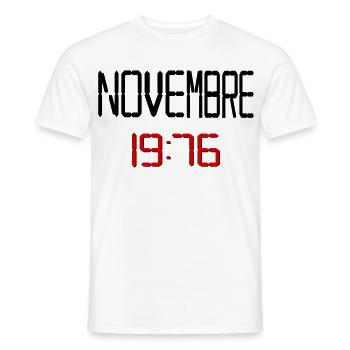 50-jähriges Jubiläum 1976, französisch - Männer T-Shirt - Weiß - Vorne - AI Model Male 178 dark (178cm)