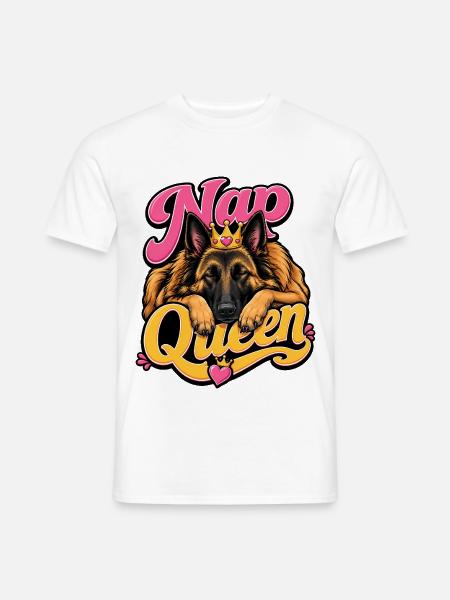 Belgischer Schäferhund - Männer T-Shirt - Weiß