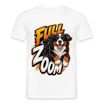 Berner Sennenhund - Männer T-Shirt - Weiß - Vorne - AI Model Male 178 dark (178cm)