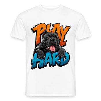 Cane Corso - Männer T-Shirt - Weiß - Vorne - AI Model Male 178 dark (178cm)