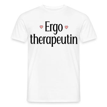 Ergotherapeutin - Männer T-Shirt - Weiß - Vorne - AI Model Male 178 dark (178cm)