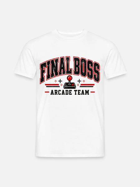 Retro Gaming - Männer T-Shirt - Weiß