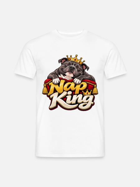 Staffordshire Bull Terrier - Männer T-Shirt - Weiß