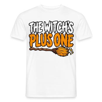 The Witch's Plus One - Männer T-Shirt - Weiß - Vorne - AI Model Male 178 dark (178cm)