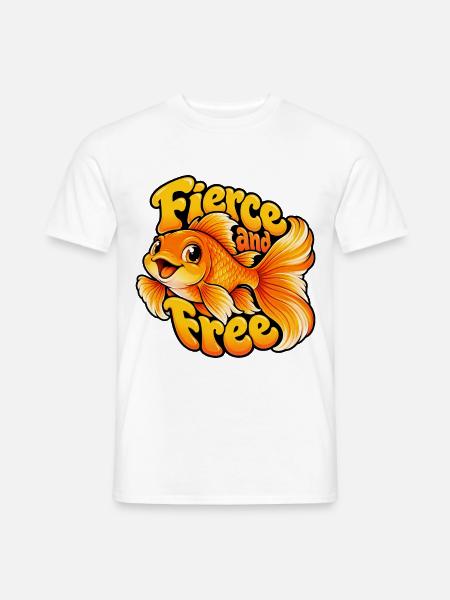 Goldfische - Männer T-Shirt - Weiß