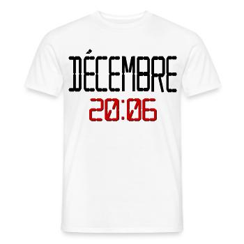 Geburtstag Dezember 2006, Französisch - Männer T-Shirt - Weiß - Vorne - AI Model Male 178 dark (178cm)