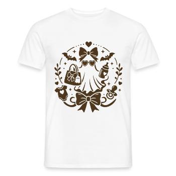 Mama Geist - Männer T-Shirt - Weiß - Vorne - AI Model Male 178 dark (178cm)