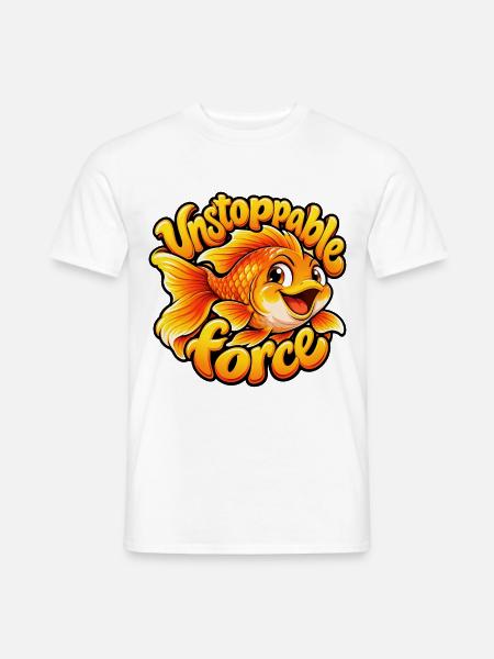 Goldfische - Männer T-Shirt - Weiß