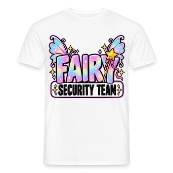 Feen Sicherheitsteam Design - Männer T-Shirt - Weiß - Vorne - AI Model Male 178 dark (178cm)